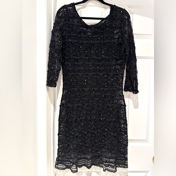 Dress with Subtle Sequin - Picture 1 of 3